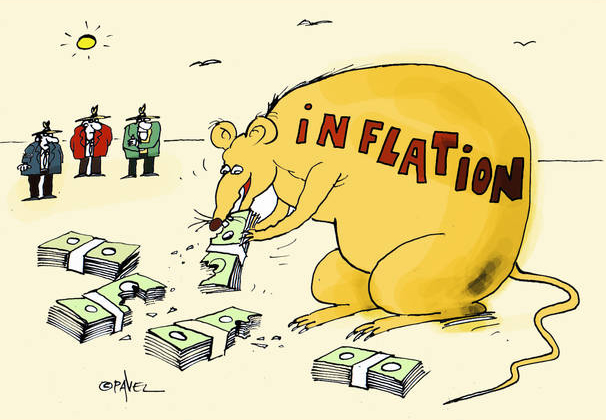 Inflationen äter på dina pengar